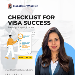 Global Talent Visa Checklist Image