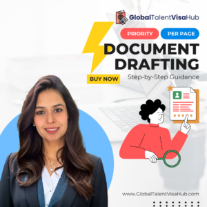 Global Talent Visa Document Drafting per page priority Image